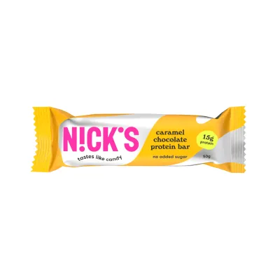 Prot.bat. karamelli täid. magusain. Nicks 50g
