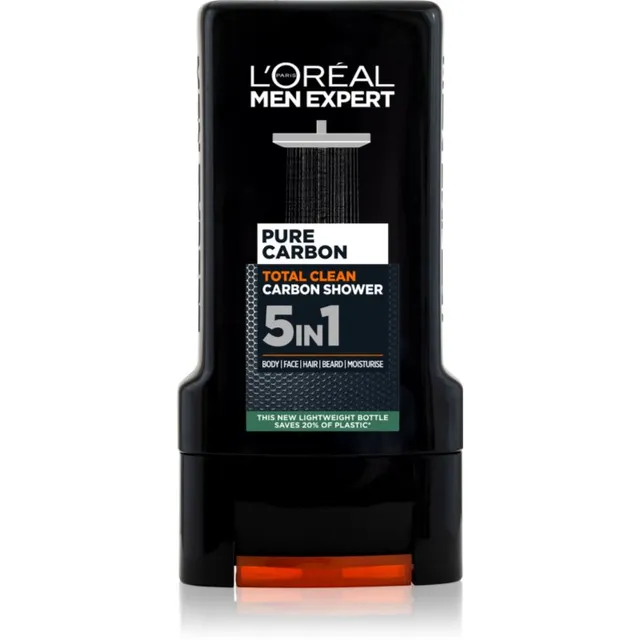 L’Oréal Paris Men Expert Pure Carbon Dušigeel viis-ühes 300 ml