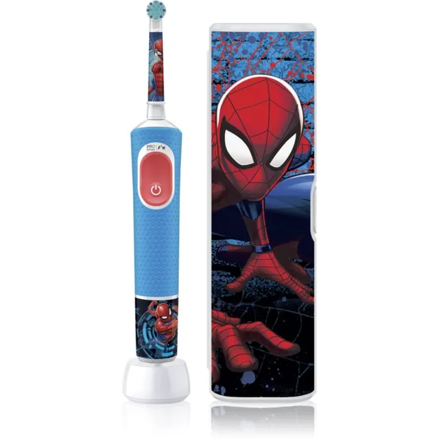 Oral-B PRO Kids 3+ Spiderman Elektrihambahari koos ümbrisega lastele 1 tk