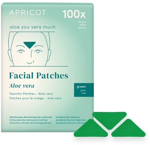 Apricot Frown Line Patches With Aloe Vera (100pcs)