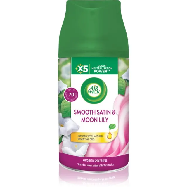 Air Wick Freshmatic Smooth Satin & Moon Lily õhuvärskendaja täitepakend 250 ml