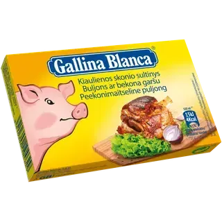 Peekoni puljongikuubikud, GALLINA BLANCA, 80 g