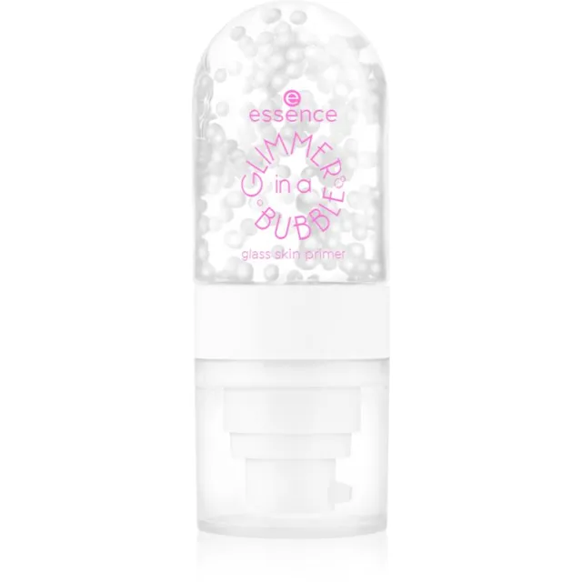 essence GLIMMER IN A BUBBLE Vedel aluskreem nahale sära andmiseks varjund 01 Bubble Glaze 35 ml