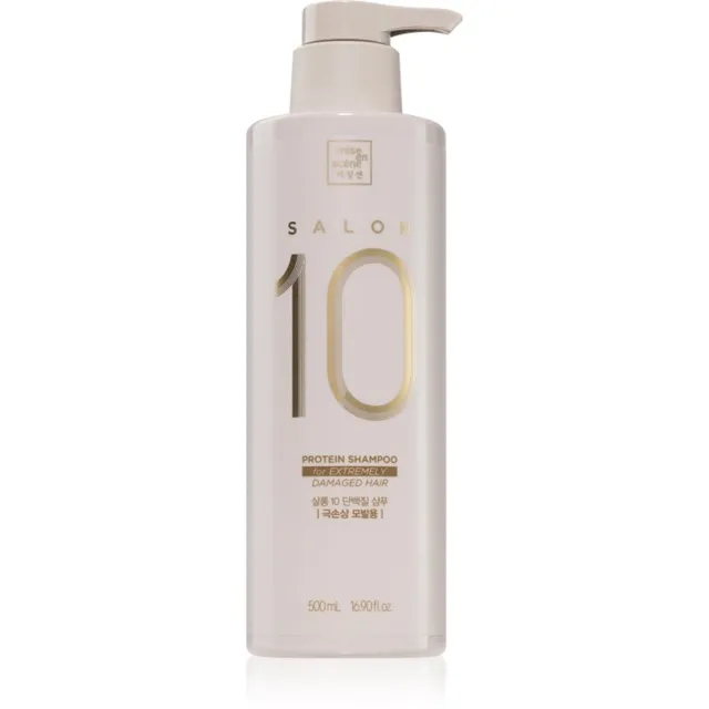 mise en scene Salon 10 Protein Shampoo For Extremely Damaged Hair Proteiinišampoon väga kahjustatud juustele 500 ml