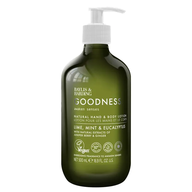 BAYLIS & HARDING Goodness Lime, Mint & Eucalyptus Hand & Body Lotion 500ml