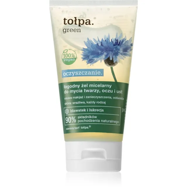 Tołpa Green Cleaning Puhastav geel näole ja silmadele 150 ml