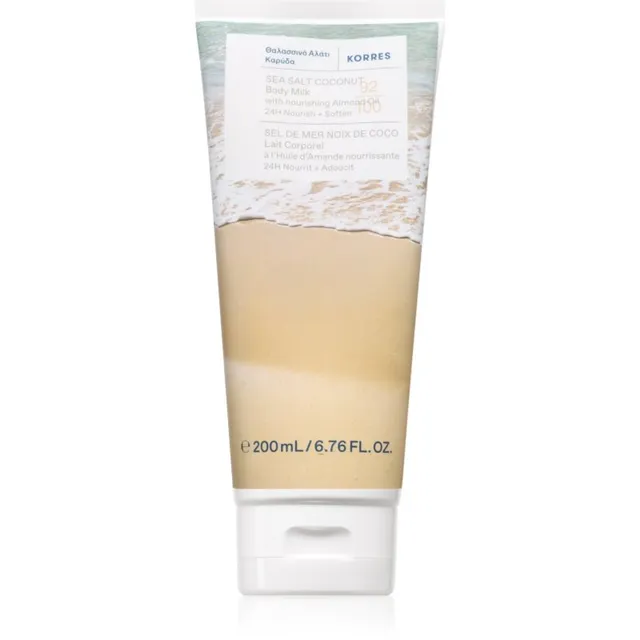 Korres Sea Salt Coconut Niisutav kehapiim kookosega 200 ml