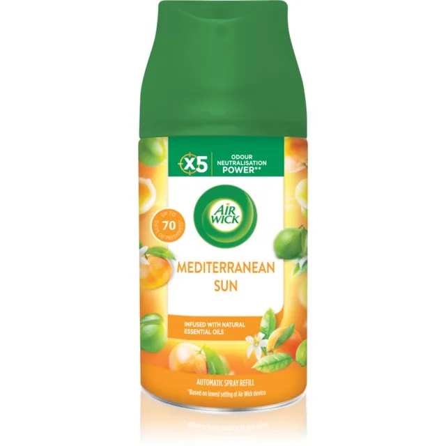 Air Wick Freshmatic Mediterranean Sun õhuvärskendaja täitepakend 250 ml