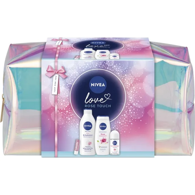 NIVEA Rose Touch Kinkekomplekt toitva ja niisutava toimega