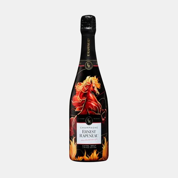 Champagne Ernest Rapeneau Extra Brut Cheval De Feu 75cl Prantsusmaa