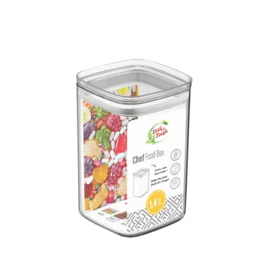 Säilituskarp Dunya plastikust 1,4l