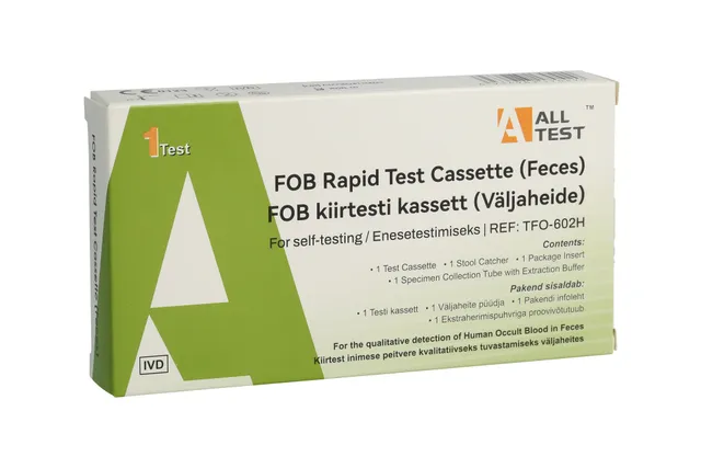 ALLTEST KIIRTEST PEITVERE TUVASTAMISEKS VÄLJAHEITEST (FOB) N1