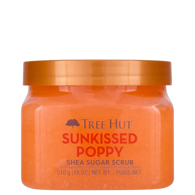 TREE HUT Sunkissed Poppy Shea Sugar Scrub 510g