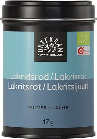 Lagritsajuure pulber, ökoloogiline