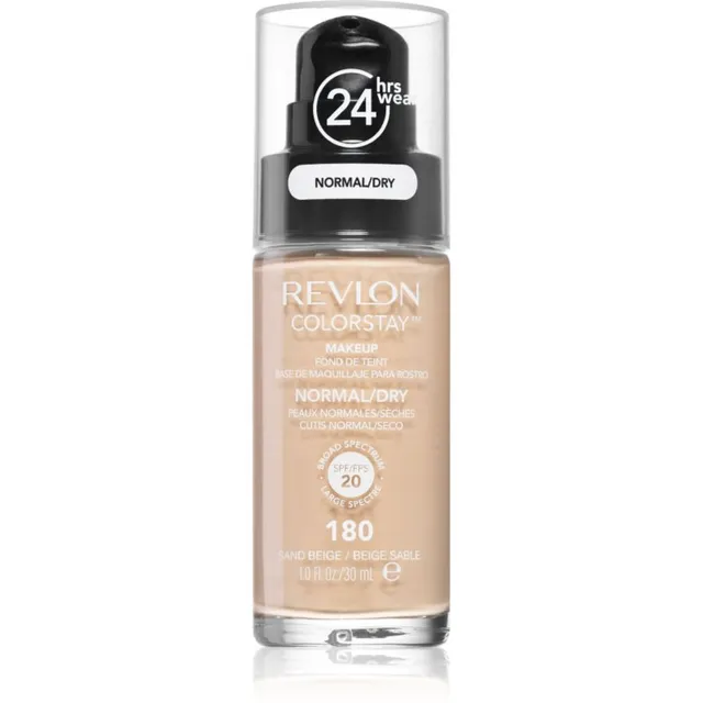 Revlon Cosmetics ColorStay™ SPF 20 Kauapüsiv jumestuskreem normaalsele kuni kuivale nahale varjund 180 Sand Beige 30 ml