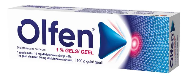 OLFEN GEEL 1% 100G N1