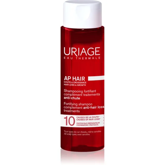 Uriage AP HAIR Fortifying Shampoo Tugevdav šampoon juuste väljalangemise vastu 200 ml