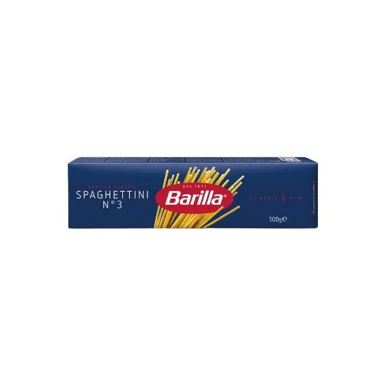 Barilla pasta Spaghettini N3, 500g