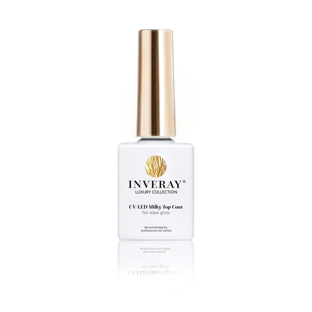 Inveray UV/LED Milky White Top Coat No Wipe