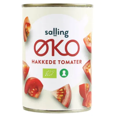 Mahedad tomatid tük. kons. Salling Eko 400g