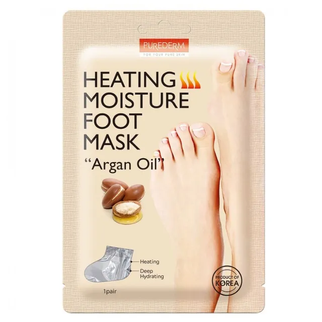 PUREDERM Heating Moisture Foot Mask 1pair