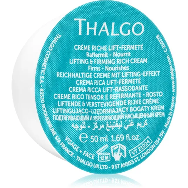 Thalgo Silicium Lifting and Firming Rich Cream Rikkalik kreem tõstva toimega täitepakend 50 ml