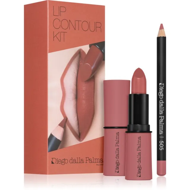 Diego dalla Palma Lip Contour Kit Huulepulkade komplekt varjund 505 CORAL PINK 5.1 g