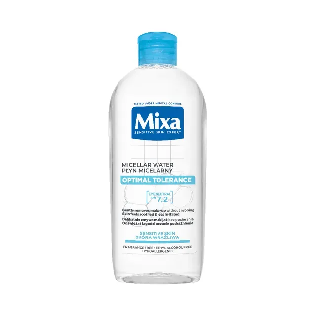 Mitsellaarvesi tundlikule ja ärritunud nahale, MIXA, 400 ml