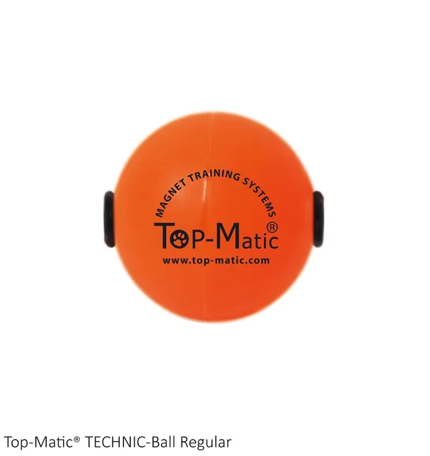 Top-Matic TECHNIC-Ball Regular, magnetpall koera treenimiseks, oranž ilma nöörita