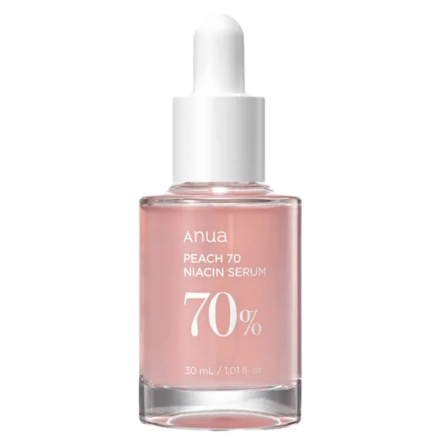 Anua Peach 70% kirgastav seerum virsiku ja niatsiinamiidiga 30 ml