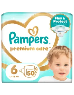 Pampers Premium Care teipmähkmed suurus 6 (50 tk)