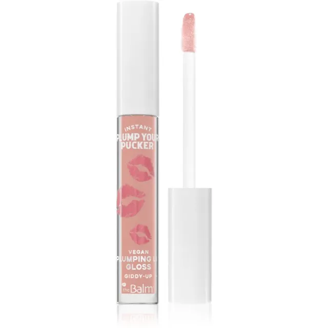 theBalm Plump Your Pucker Lip Gloss Täidlasemaks muutev huuleläige varjund Giddy-Up 2.7 ml