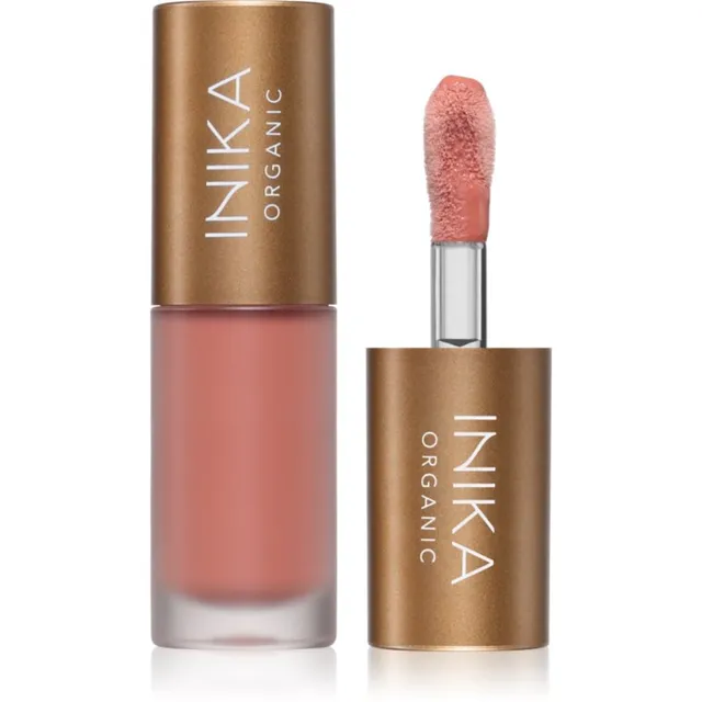 INIKA Organic Lip Oil Collagen + Squalane Toonitud huuleõli kollageeniga varjund Blossom 5 ml