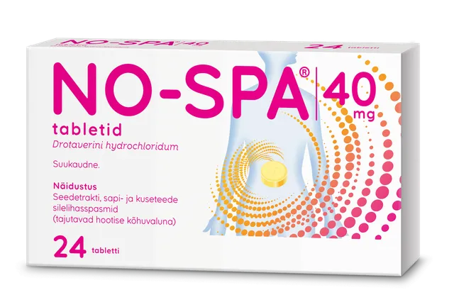 NO-SPA TBL 40MG N24