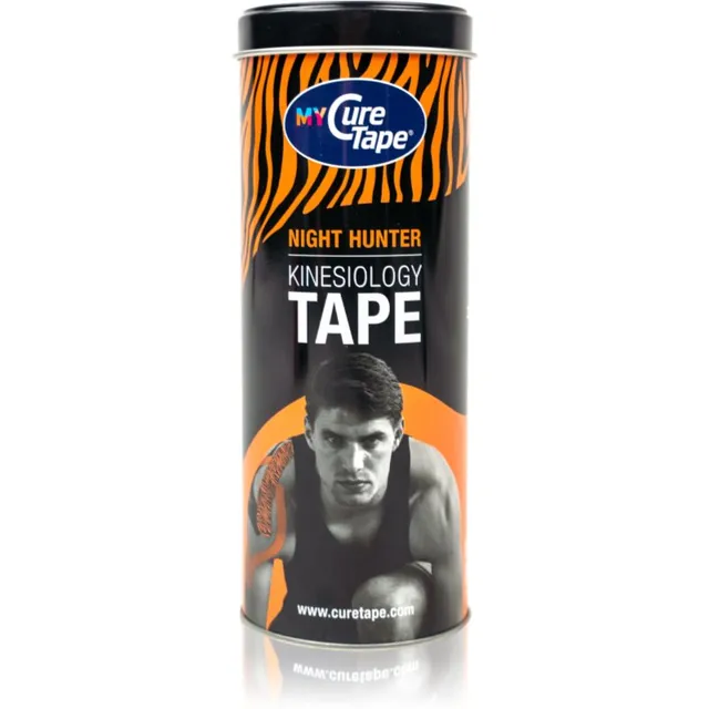 CureTape® Kinesiology fikseeriv sporditeip tinakarp värv Night Hunter 3x2.5 m
