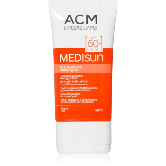 ACM Medisun Kaitsev matt näokreem SPF 50+ 40 ml