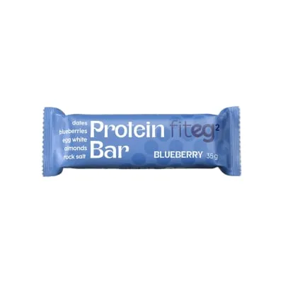 Valgubatoon mustikamaitseline Fiteg2 35g