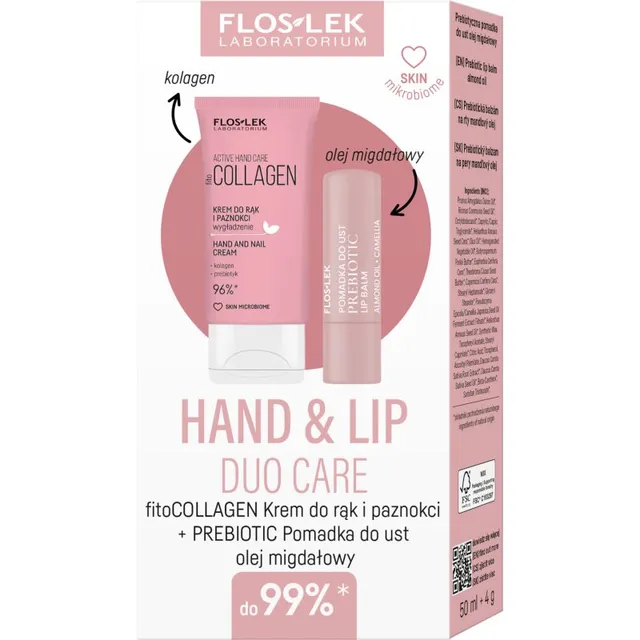 FlosLek Laboratorium Set Hand & Lip Kinkekomplekt