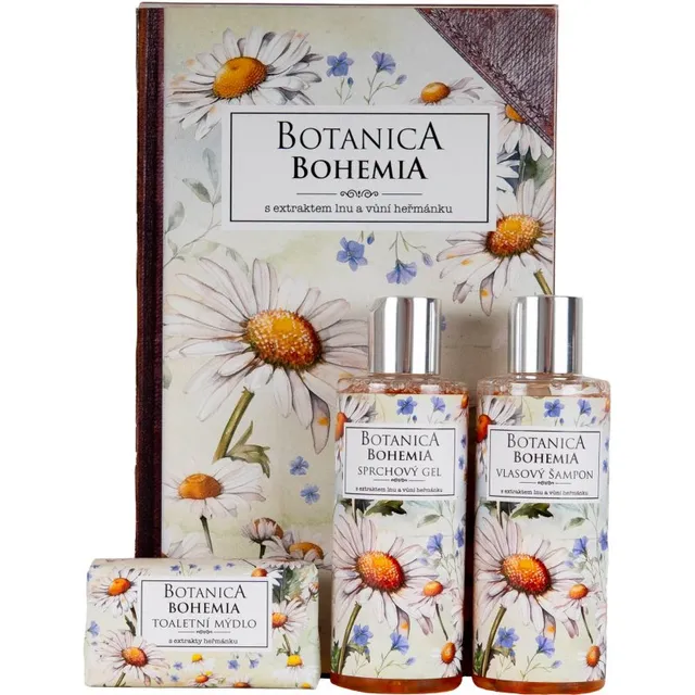 Bohemia Gifts Botanica Chamomile Kinkekomplekt kummeliga