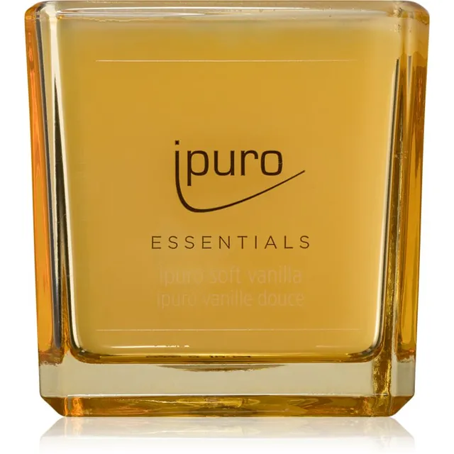 ípuro Essentials Soft Vanilla lõhnaküünal 125 g