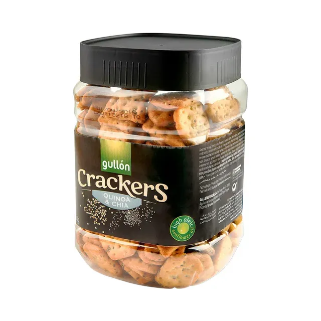 Kreekerid Quinoa ja Chia seemnetega, GULLON, 250 g