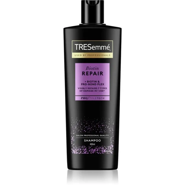 TRESemmé Biotin Repair Tugevdav šampoon kahjustatud juustele 400 ml