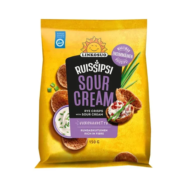 Rukki näkileivad hapukoore, LINKOSUO, 150 g