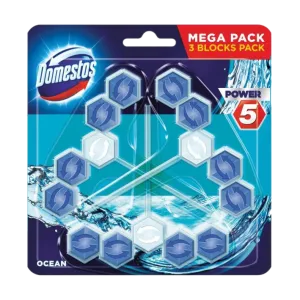 Domestos Power 5 Ocean WC värsk 3*55g