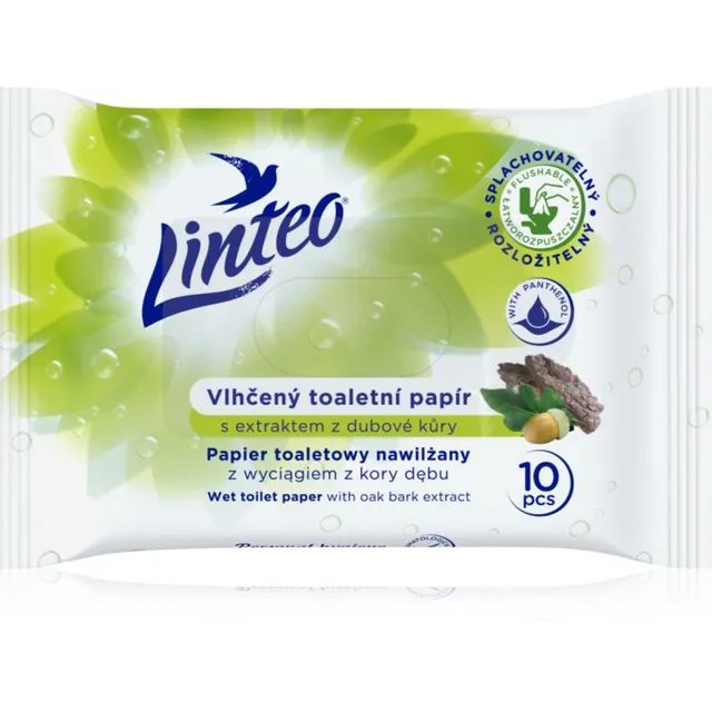 Linteo Wet Toilet Paper niisutatud tualettpaber 10 tk