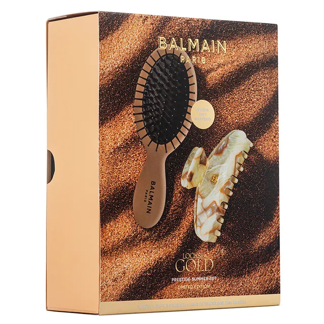 BALMAIN Hair Locks Gold Prestige Summer Limited Edition komplekt