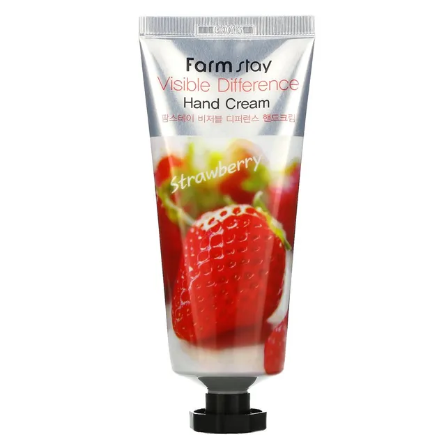 FARM STAY Visible Difference Strawberry Hand Cream 100g