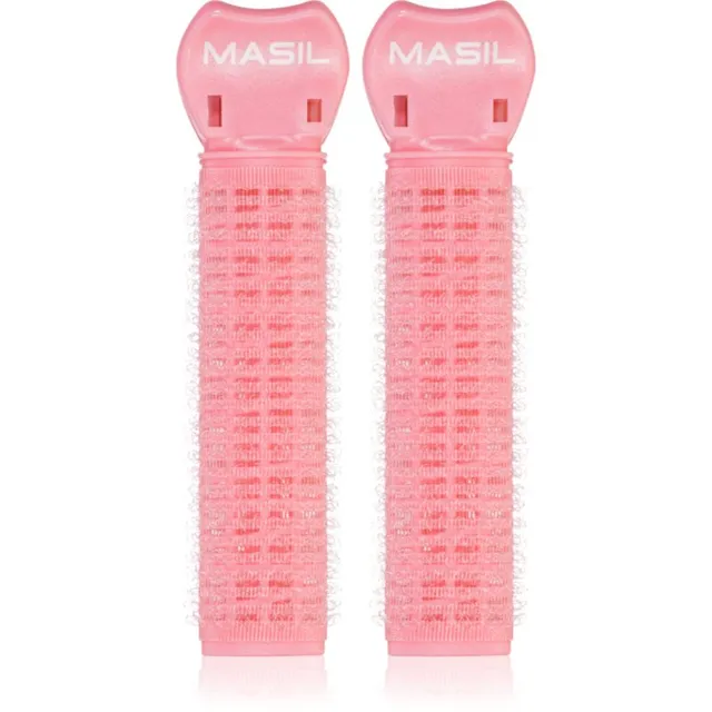 MASIL Roller Pins Peach Girl Takjarullid kohevuse andmiseks juuksejuurtest alates 2 tk