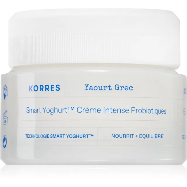 Korres Smart Yoghurt™ Probiotic Intense Cream Intensiivselt niisutav kreem probiootikumidega 40 ml