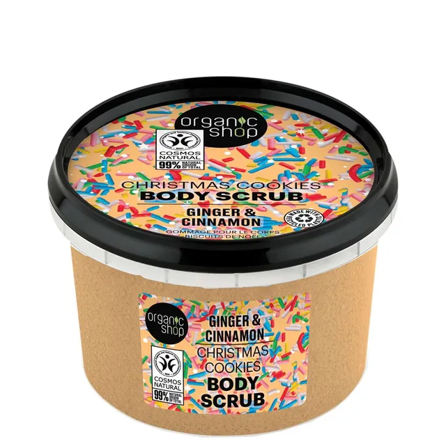 ORGANIC SHOP Ginger & Cinnamon Christmas Cookies Body Scrub 250ml